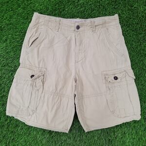 Vintage Y2K American Eagle Cargo Shorts 34x10 Baggy